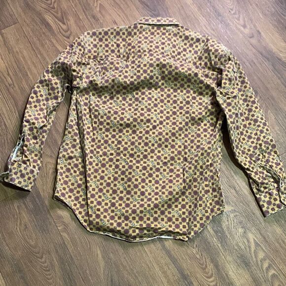 Vintage world island mallard button down shirt long sleeve duck mens VTG - Picture 5 of 8